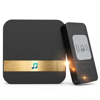 Remote Wireless Doorbell 300M Long Distance Automatic Call Bell Intelligent Electronic Waterproof Bells Smart Home Accessories(E
Remote Wireless Doorbell 300M Long Distance Automatic Call Bell Intelligent Electronic Waterproof Bells Smart Home Accessories(E