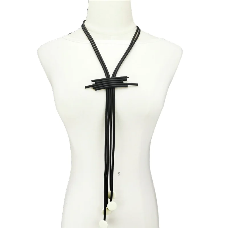 UKEBAY NEW Orange Pendant Necklaces Suqare Wood Necklace Women Long Sweater Chain 4 Color Handmade Rubber Jewelry Gift Wholesale UKEBAY NEW Orange Pendant Necklaces Suqare Wood Necklace Women Long Sweater Chain 4 Color Handmade Rubber Jewelry Gift Wholesale