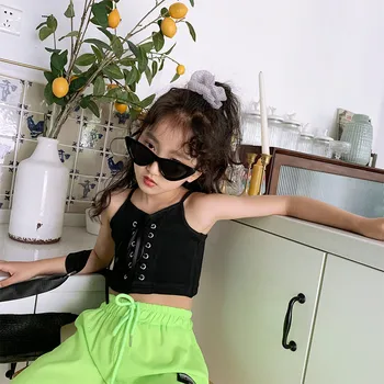 Baby Girls Strap Vest 2020 Summer New Style Big Children's Western Style Slim Elastic Wear Top Shirt with Narrow Straps Fashion
Baby Girls Strap Vest 2020 Summer New Style Big Children's Western Style Slim Elastic Wear Top Shirt with Narrow Straps Fashion