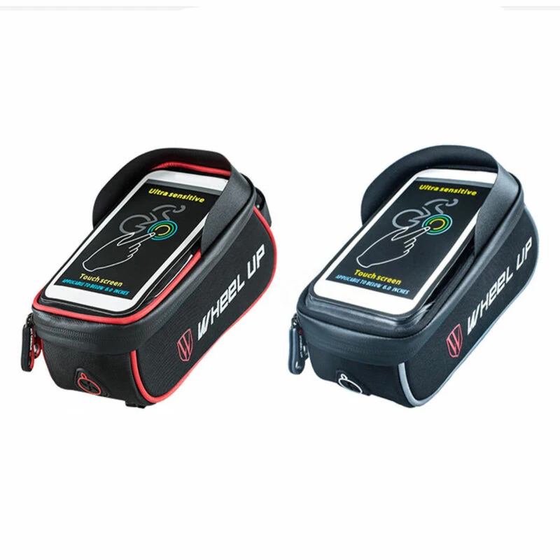 Wheel Up Bicycle Bike Frame Pannier Front Tube Bag For Cell Phone Touch Screen for waterproof sun visor/headphone jack/wallet
Wheel Up Bicycle Bike Frame Pannier Front Tube Bag For Cell Phone Touch Screen for waterproof sun visor/headphone jack/wallet