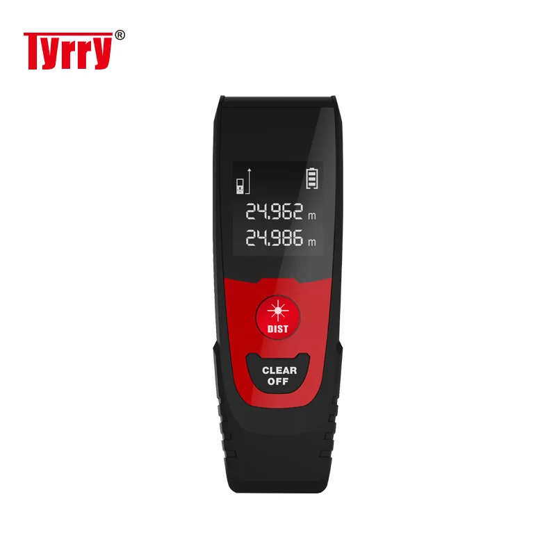 TYRRY Laser Distance Meter Digital Laser rangefinder Handheld Measure Ruler Tools Mini Laser Meter
TYRRY Laser Distance Meter Digital Laser rangefinder Handheld Measure Ruler Tools Mini Laser Meter