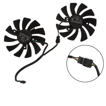 2Pcs/set HA9010H12SB-Z 12V 0.57A 3500 Rpm Hole Distance 40mm Graphics Card Cooling Fan for MSI GTX960 85WD
2Pcs/set HA9010H12SB-Z 12V 0.57A 3500 Rpm Hole Distance 40mm Graphics Card Cooling Fan for MSI GTX960 85WD