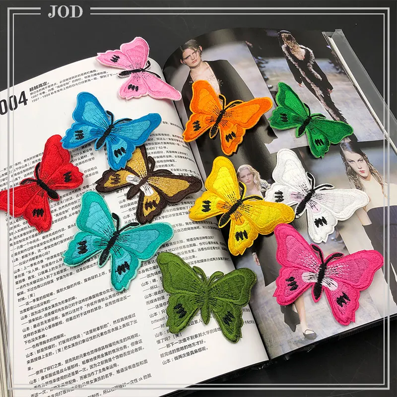 Colored Butterfly Thermal Stickers on Clothes Badges Iron on Stripes Applique Embroidered Patches for Clothing Iron-on Transfers
Colored Butterfly Thermal Stickers on Clothes Badges Iron on Stripes Applique Embroidered Patches for Clothing Iron-on Transfers