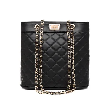 Women PU Leather Crossbody Bags 2020 New Large Bucket Shoulder Messenger Bag Fashion Chain Diamond Lattice Handbags and Purses
Women PU Leather Crossbody Bags 2020 New Large Bucket Shoulder Messenger Bag Fashion Chain Diamond Lattice Handbags and Purses