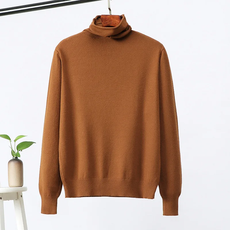 Solid Womens Sweaters 2019 Autumn Winter Tops Turtleneck Sweater Loose Ladies Knitted Basic Tops Pullovers Jumper Pull Femme
Solid Womens Sweaters 2019 Autumn Winter Tops Turtleneck Sweater Loose Ladies Knitted Basic Tops Pullovers Jumper Pull Femme