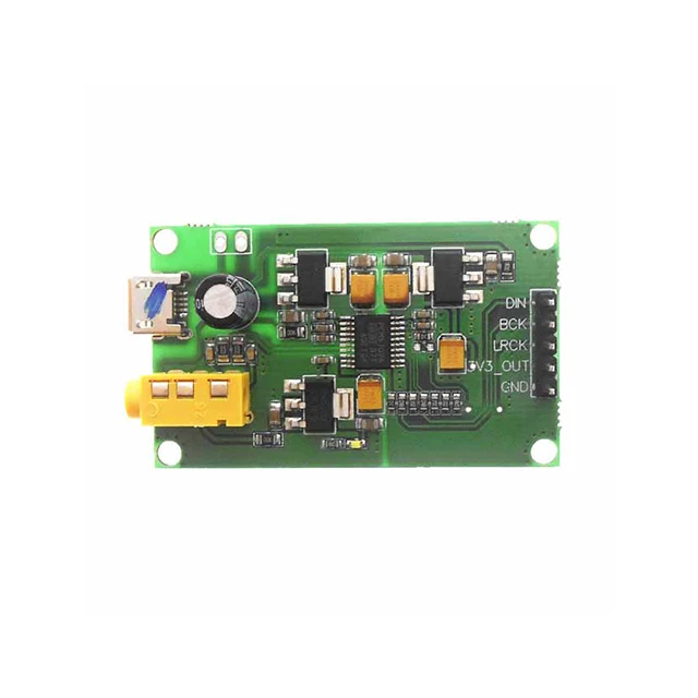 A15-- PCM5102A I2S IIS Stereo Digital Audio Input DAC Decoder Board to AUX Analog Output for CSR8670 CSR8675 CSR64215
A15-- PCM5102A I2S IIS Stereo Digital Audio Input DAC Decoder Board to AUX Analog Output for CSR8670 CSR8675 CSR64215