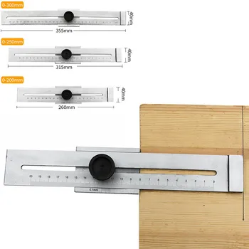 200-300mm Woodworking Scribe Ruler T-type Marker ruler Line Drawing Marking Gauge DIY Measuring Tool high quality 
200-300mm Woodworking Scribe Ruler T-type Marker ruler Line Drawing Marking Gauge DIY Measuring Tool high quality