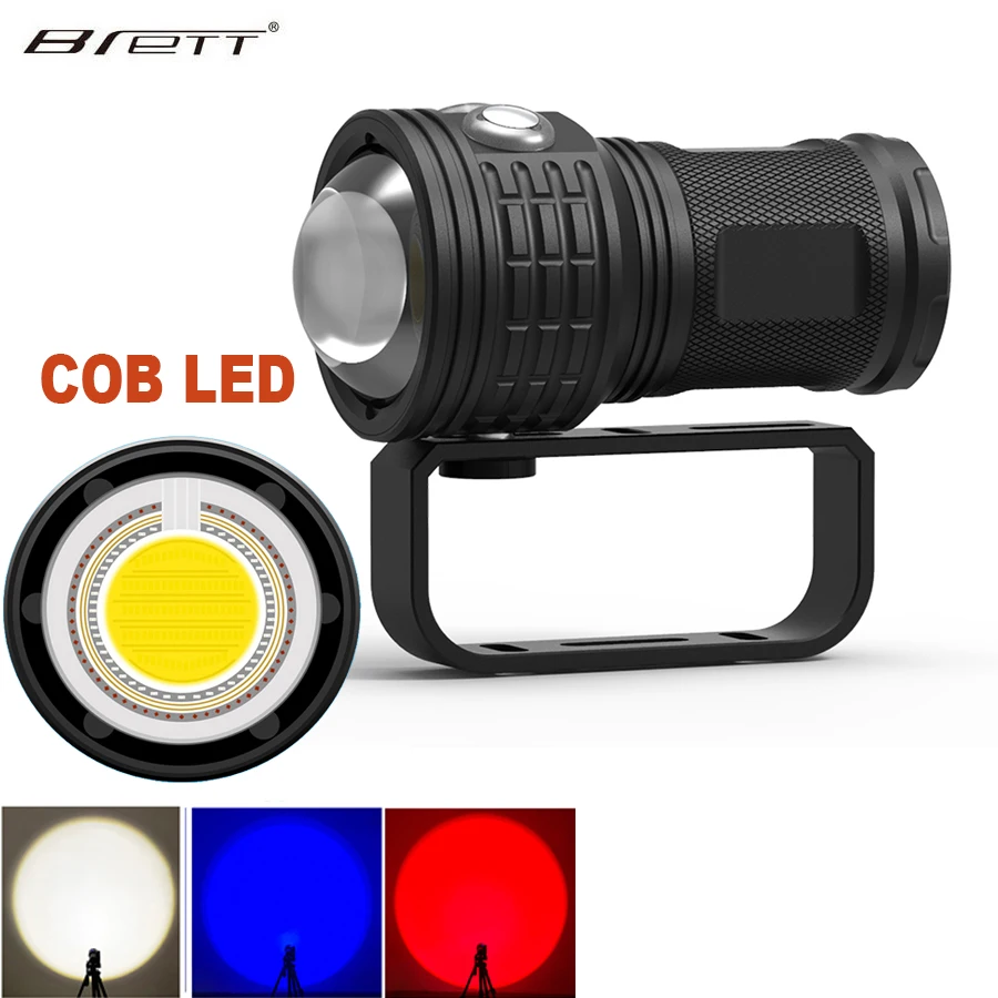 New Diving Flashlight 11000lumens LED COB Long Shot Underwater 80M Waterproof Photography Video Tactical Torch
New Diving Flashlight 11000lumens LED COB Long Shot Underwater 80M Waterproof Photography Video Tactical Torch