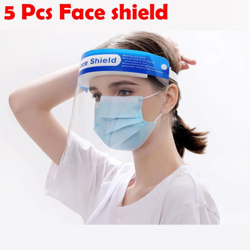 5 Pcs Dental Face Shield Anti Droplet Dust-proof Protect Face Covering Mask Safety Protection Visor Shield Stop The Flying Spit
5 Pcs Dental Face Shield Anti Droplet Dust-proof Protect Face Covering Mask Safety Protection Visor Shield Stop The Flying Spit