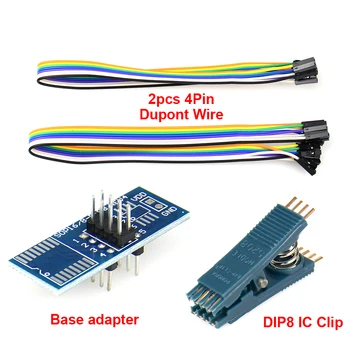 Testing clip SOIC 8 SOIC8 DIP8 DIP 8 Pin IC Tools Chip Programming Program Testing Test Clip For TL866/EZP2019/RT508H
Testing clip SOIC 8 SOIC8 DIP8 DIP 8 Pin IC Tools Chip Programming Program Testing Test Clip For TL866/EZP2019/RT508H