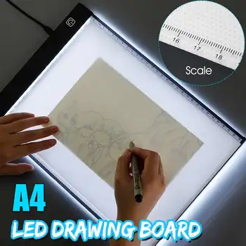 A4 Graphics Tablet LED Drawing Tablet Art Stencil Drawing Board Light Box Tracing Table Pad Copy Pad Electronics Writing Tablet
A4 Graphics Tablet LED Drawing Tablet Art Stencil Drawing Board Light Box Tracing Table Pad Copy Pad Electronics Writing Tablet