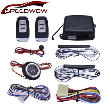 Car Keyless Alarm System Start Stop Button Keyless Entry Engine Anti-Theft Device Stop Automobiles Door Lock Remote Control
Car Keyless Alarm System Start Stop Button Keyless Entry Engine Anti-Theft Device Stop Automobiles Door Lock Remote Control
