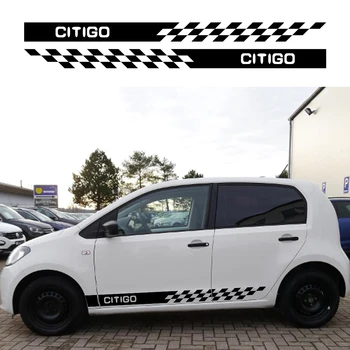 2PCS Car Side Stripes Stickers for Skoda CITIGO Auto Vinyl Styling DIY Decals Wraps Body Graphics Sticker Car Tuning Accessories
2PCS Car Side Stripes Stickers for Skoda CITIGO Auto Vinyl Styling DIY Decals Wraps Body Graphics Sticker Car Tuning Accessories