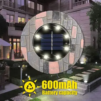 Solar Power Ground Lamp Disk Lights Buried Light Street Gutter Lawn Patio Outdoor Waterproof Eco-Friendly Durable
Solar Power Ground Lamp Disk Lights Buried Light Street Gutter Lawn Patio Outdoor Waterproof Eco-Friendly Durable