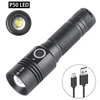 1PC New XHP50 Glare Flashlight Telescopic Focusing USB Charging Power Display Torch With Magnet Function Flashlight
1PC New XHP50 Glare Flashlight Telescopic Focusing USB Charging Power Display Torch With Magnet Function Flashlight