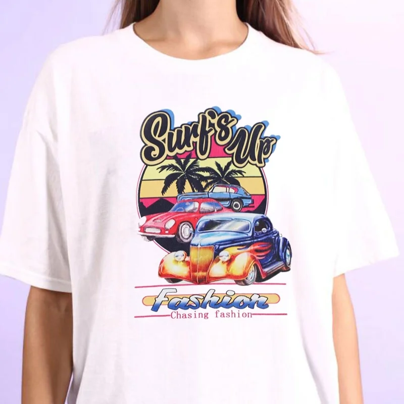 Casual Funny Kawaii Cute T-Shirt For Women Tees Beach Style Surf Fashion Car Harajuku Hipster Vintage Tumblr Summer Tops
Casual Funny Kawaii Cute T-Shirt For Women Tees Beach Style Surf Fashion Car Harajuku Hipster Vintage Tumblr Summer Tops