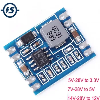 Step Down Power Supply Module Voltage Buck Converter Board DC-DC 5V-28V to 3.3V / 7V-28V to 5V / 14V-28V to 12V 3A Fixed Output
Step Down Power Supply Module Voltage Buck Converter Board DC-DC 5V-28V to 3.3V / 7V-28V to 5V / 14V-28V to 12V 3A Fixed Output
