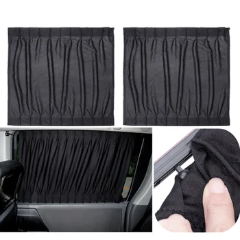 2pcs Car Window Curtain Prime Slidable Black Durable Window Curtain Shield UV Protection Curtain for Vehicle Car Auto
2pcs Car Window Curtain Prime Slidable Black Durable Window Curtain Shield UV Protection Curtain for Vehicle Car Auto