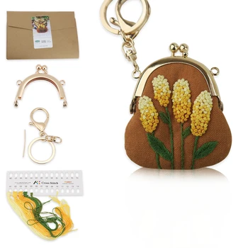 HaoFa Embroidery Purse Making Kits Mysterious Golden Flowers Stitch Needlework Sewing Stitching Quilting Handmade Mini Bag
HaoFa Embroidery Purse Making Kits Mysterious Golden Flowers Stitch Needlework Sewing Stitching Quilting Handmade Mini Bag