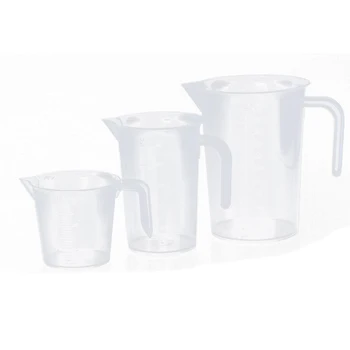 3Pcs Environmental Protection Plastic Transparent Measuring Cup with Scale Baking Measuring Cup 250ML 500ML1000ML
3Pcs Environmental Protection Plastic Transparent Measuring Cup with Scale Baking Measuring Cup 250ML 500ML1000ML