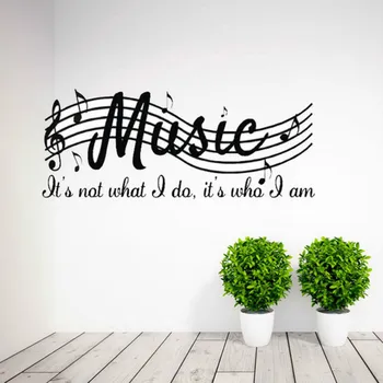 Creative Wall Sticker Music Is Not Wall Quote Decal Vinyl Word Dance Musical Notes Indoor Room Harmonious Decor Wall Sticker
Creative Wall Sticker Music Is Not Wall Quote Decal Vinyl Word Dance Musical Notes Indoor Room Harmonious Decor Wall Sticker
