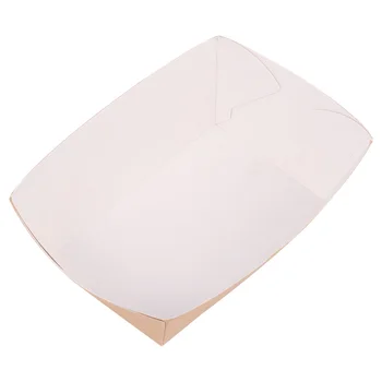 100 Pcs Disposable Paper Food Serving Tray Kraft Paper Take-Out Box Boat Shape Snack Open Box French Fries Chicken Storage Tray
100 Pcs Disposable Paper Food Serving Tray Kraft Paper Take-Out Box Boat Shape Snack Open Box French Fries Chicken Storage Tray