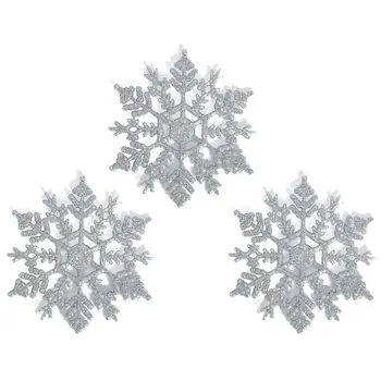 New 12 Pcs Glitter Snowflake Christmas Ornaments Xmas Tree Hanging Decoration
New 12 Pcs Glitter Snowflake Christmas Ornaments Xmas Tree Hanging Decoration