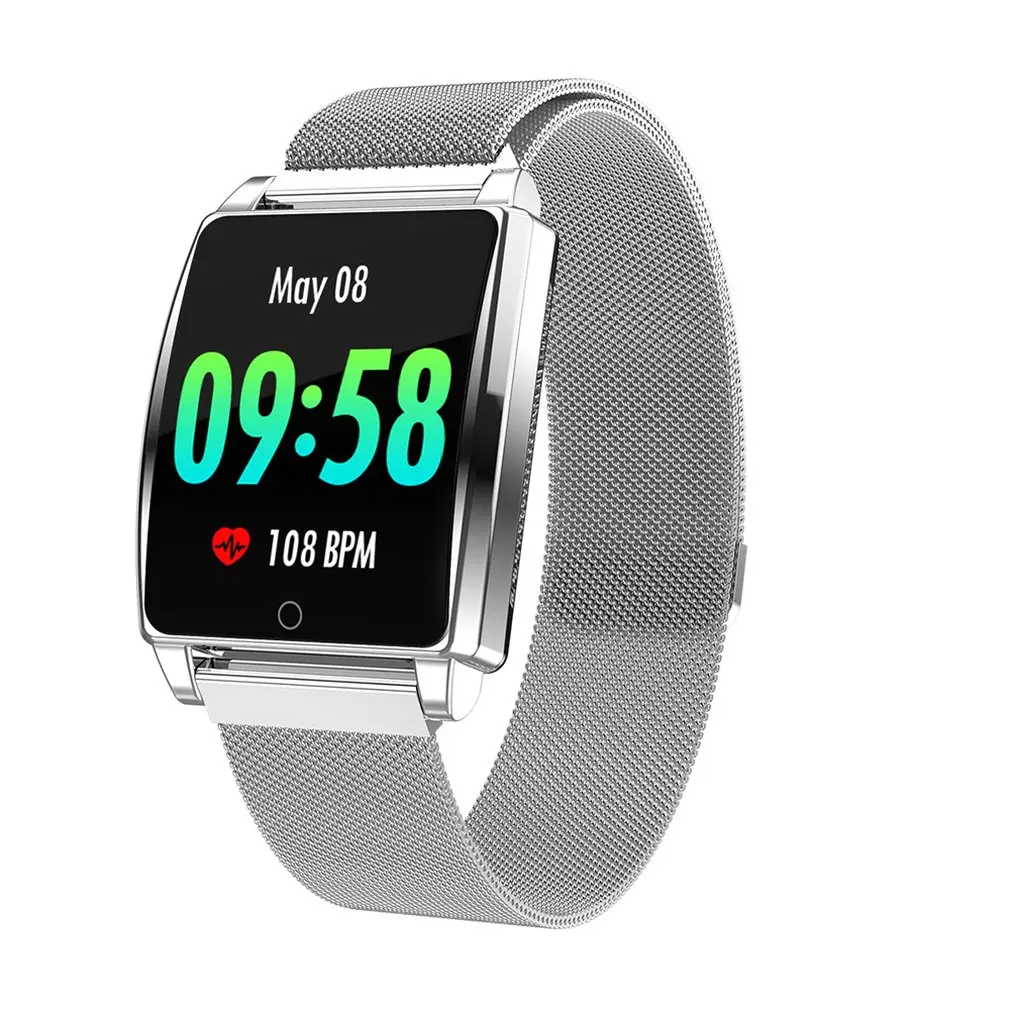 Intelligent Large Screen Color Screen Smart Bracelet Heart Rate Detection Fatigue Pedometer Intelligent Reminder Bracelet
Intelligent Large Screen Color Screen Smart Bracelet Heart Rate Detection Fatigue Pedometer Intelligent Reminder Bracelet
