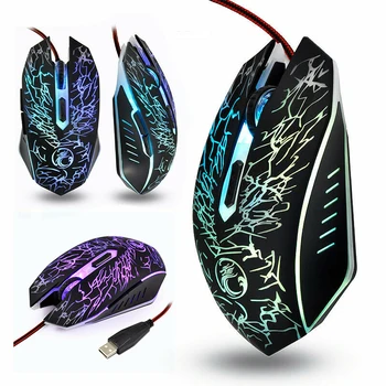 Silent Click USB Wired Gaming Mice Mouse 6 Buttons 3200 DPI USB Wired Gaming Mouse LED Optical Mice for Computer Laptop
Silent Click USB Wired Gaming Mice Mouse 6 Buttons 3200 DPI USB Wired Gaming Mouse LED Optical Mice for Computer Laptop