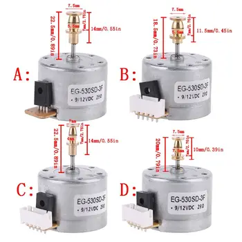 EG530SD-3F DC5-12V 3-Speed 33/45/78 RPM Metal Turntables Motor for Record Player 28TE
EG530SD-3F DC5-12V 3-Speed 33/45/78 RPM Metal Turntables Motor for Record Player 28TE