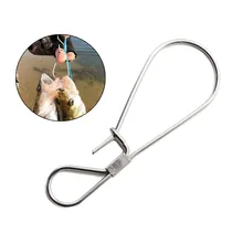Stainless Steel Fishing Lock Snap Fast Clip Lock Fishing Connector Fishing Tackle Tackle Fishhooks
Stainless Steel Fishing Lock Snap Fast Clip Lock Fishing Connector Fishing Tackle Tackle Fishhooks