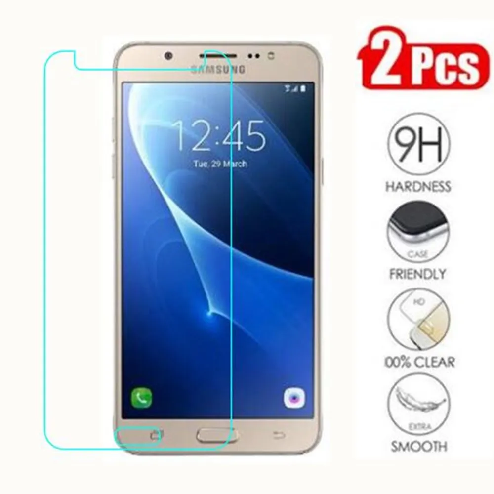 Закаленное стекло 9H 2.5D для Samsung Galaxy J7 2016 с защитой от царапин пленка телефона |