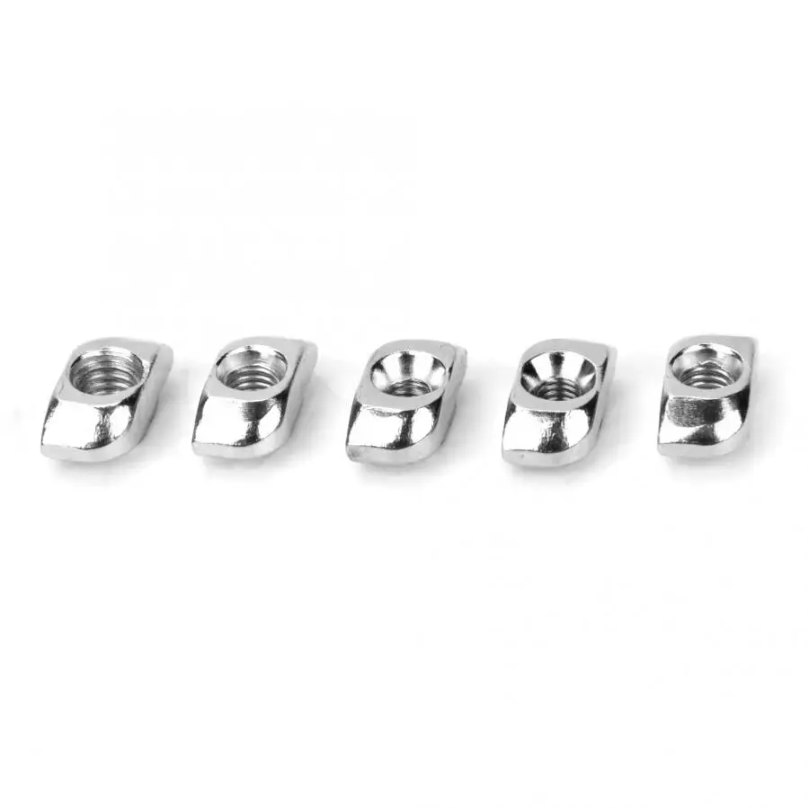 Stainless Steel Square Nuts 120pcs T Slot Sliding Nut M4 M5 M6 Hardware Fasteners for 3030 Aluminum Profiles cap nut Round Nut
Stainless Steel Square Nuts 120pcs T Slot Sliding Nut M4 M5 M6 Hardware Fasteners for 3030 Aluminum Profiles cap nut Round Nut