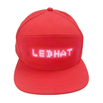 Fashion Cap LED Cool Hat With Screen Light Waterproof Smartphone Controlled Mobile Phone Wireless Transmission Android iOS
Fashion Cap LED Cool Hat With Screen Light Waterproof Smartphone Controlled Mobile Phone Wireless Transmission Android iOS