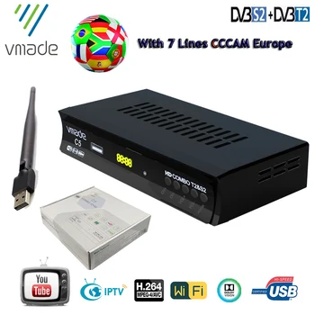 2020 With 7 lines CCCAM Europe DVB T2 S2 satellite tv receiver DVB T2 S2 Combo H.264 TV Tuner support Youtube WIFI DVB T decoder
2020 With 7 lines CCCAM Europe DVB T2 S2 satellite tv receiver DVB T2 S2 Combo H.264 TV Tuner support Youtube WIFI DVB T decoder