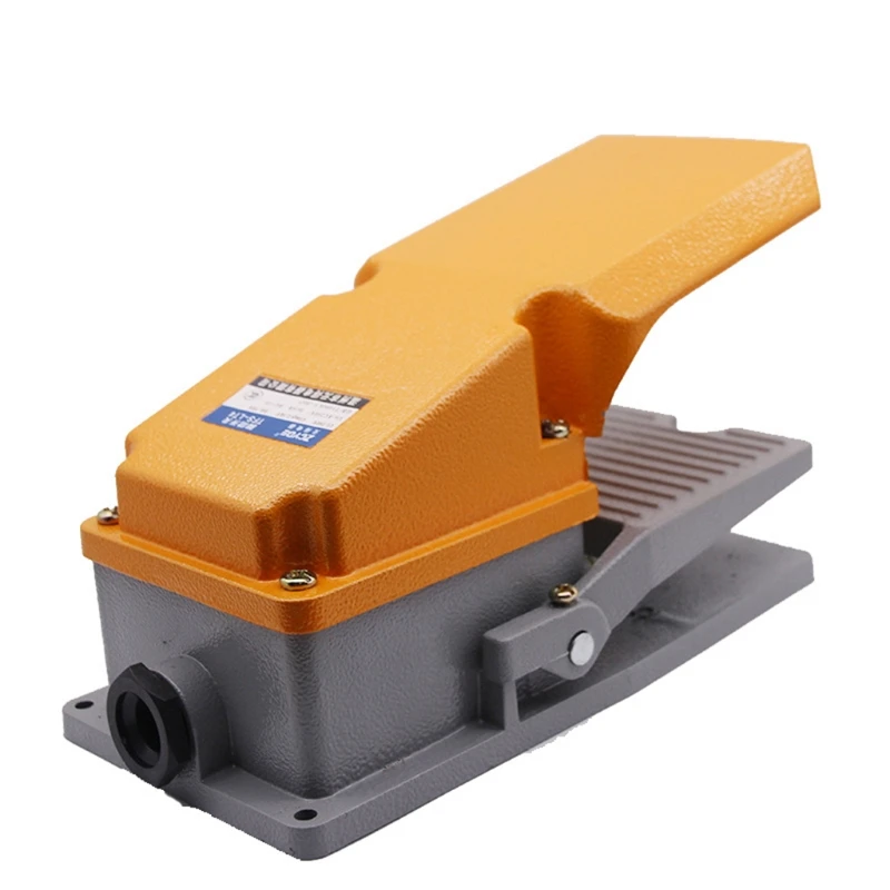 380V 15A Heavy Duty Foot Switch SPDT NO NC Electric Pedal Momentary Foot Pedal Switch with Foot Guard Aluminum Case LT-4
380V 15A Heavy Duty Foot Switch SPDT NO NC Electric Pedal Momentary Foot Pedal Switch with Foot Guard Aluminum Case LT-4
