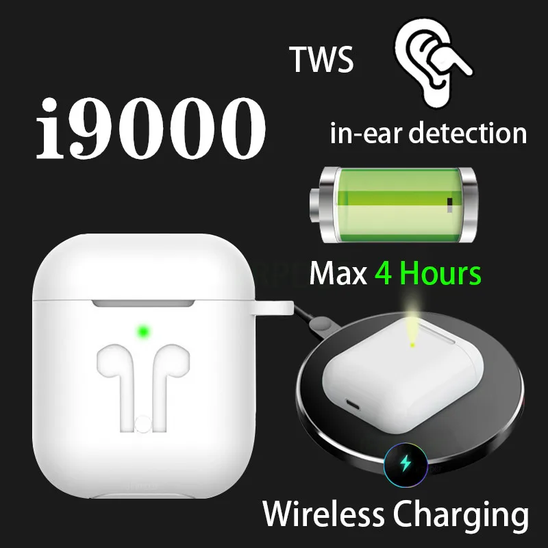 Original i9000 Pro TWS Air2 TWS Wireless Bluetooth Earphones Smart Sensor Wireless Charging Sports Headset Portable Call Earbuds
Original i9000 Pro TWS Air2 TWS Wireless Bluetooth Earphones Smart Sensor Wireless Charging Sports Headset Portable Call Earbuds
