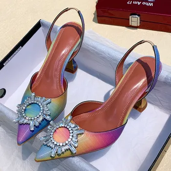 Fashion Mixed Color Gladiators Summer Sandals Shoes For Woman High Heels Summer 2020 New Thin Heel Sun Flower Lady Sandals Shoes
Fashion Mixed Color Gladiators Summer Sandals Shoes For Woman High Heels Summer 2020 New Thin Heel Sun Flower Lady Sandals Shoes