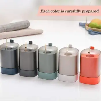 Automatic Pop-Up Toothpick Box Holder-Container Toothpicks-Dispenser Bucket Portable for Restaurant Press-Type Kitchen
Automatic Pop-Up Toothpick Box Holder-Container Toothpicks-Dispenser Bucket Portable for Restaurant Press-Type Kitchen