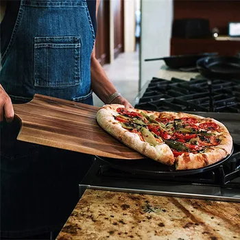 Bamboo Pizza Peel, Wood Serving Pan, Cheese and Charcuterie Boards, Pizza Board Pizza Paddle Cutting Board with Handle
Bamboo Pizza Peel, Wood Serving Pan, Cheese and Charcuterie Boards, Pizza Board Pizza Paddle Cutting Board with Handle