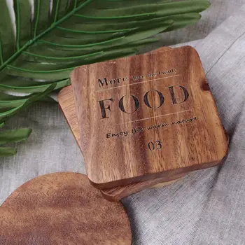 Non-slip Thermal Insulation Acacia Square Coaster
Non-slip Thermal Insulation Acacia Square Coaster