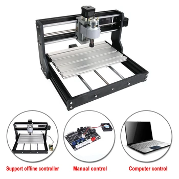 Offline Controller 2418 PRO 3-Axis CNC Wood Router GRBL Control DIY Adjustable Speed Spindle Motor Wood Laser Engraving Machine
Offline Controller 2418 PRO 3-Axis CNC Wood Router GRBL Control DIY Adjustable Speed Spindle Motor Wood Laser Engraving Machine