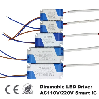 LED Driver Power Supply Unit Dimmable 3W 5W 7W 15W 15-24W led adapter transformador 220v 110v 300mA For LED Strip Downlight lamp
LED Driver Power Supply Unit Dimmable 3W 5W 7W 15W 15-24W led adapter transformador 220v 110v 300mA For LED Strip Downlight lamp