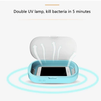 Bakeey Dual UV Sterilization Box 5V Sterilizer Phone Jewelry Mask Sterilization Box With Aromatherapy, Can Kill 99.9% Bacteria
Bakeey Dual UV Sterilization Box 5V Sterilizer Phone Jewelry Mask Sterilization Box With Aromatherapy, Can Kill 99.9% Bacteria