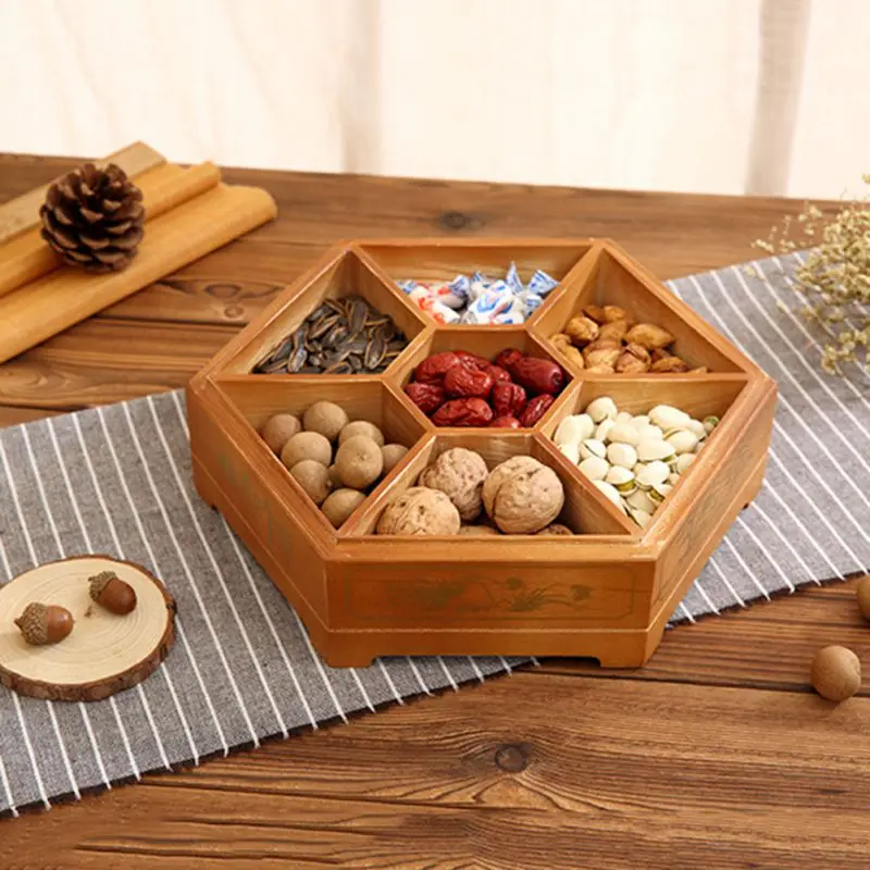 Wooden Candy Box With Lid Snacks Holder Storage Dispenser Nut Dried Fruit Server Display Plate Tray For Home Party Wedding Decor
Wooden Candy Box With Lid Snacks Holder Storage Dispenser Nut Dried Fruit Server Display Plate Tray For Home Party Wedding Decor