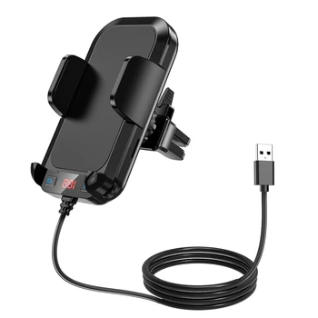 Bluetooth FM Transmitter for Car Air Vent Phone Holder Hands-Free Car Radio Receiver MP3 Player
Bluetooth FM Transmitter for Car Air Vent Phone Holder Hands-Free Car Radio Receiver MP3 Player