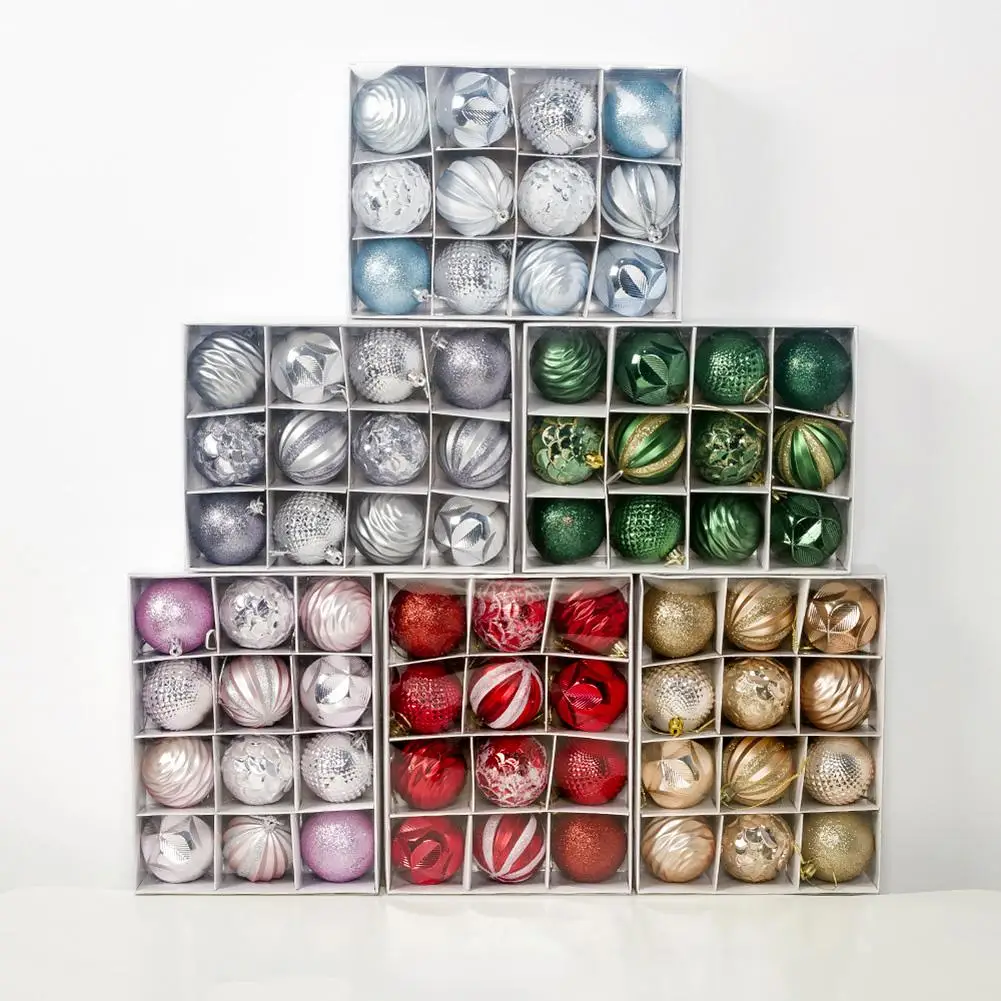 12Pcs/Set Christmas Balls Bauble Pendant Wedding Party Xmas Tree Hanging Decor
12Pcs/Set Christmas Balls Bauble Pendant Wedding Party Xmas Tree Hanging Decor