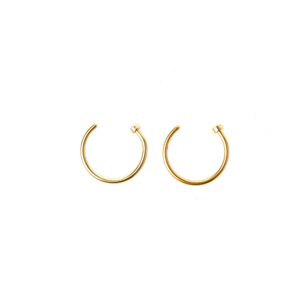 Stainless Titanium Steel Nose Studs Body Piercing Stud Open Hook Lip Ear Ring W2952001
Stainless Titanium Steel Nose Studs Body Piercing Stud Open Hook Lip Ear Ring W2952001