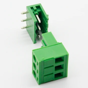 10 sets ht5.08 3pin Right angle Terminal plug type 300V 10A 5.08mm pitch connector pcb screw terminal block
10 sets ht5.08 3pin Right angle Terminal plug type 300V 10A 5.08mm pitch connector pcb screw terminal block