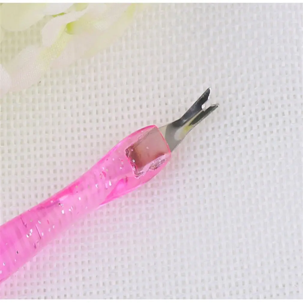 Dead Skin Fork Nipper Pusher Trimmer Callus Cuticle Remover Manicure Pedicure Stainless Steel Nail Art Tools